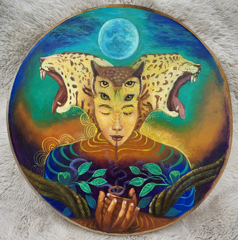 Handpainted Shamanic Drums