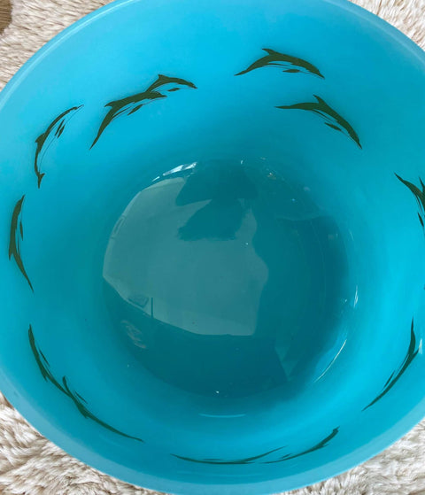 🌊 432Hz Aqua Dolphin Chakra Bowl Set – Guardians of the Songlines 🌊