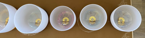 ✨ 432Hz Hathor Chakra Bowl Set – Frequencies of the Cosmic Mother ✨